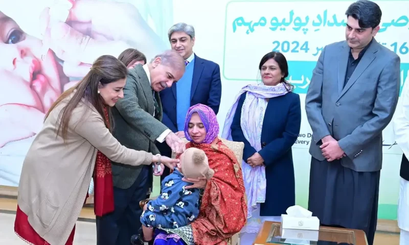 PM Shehbaz makes final push for polio eradication