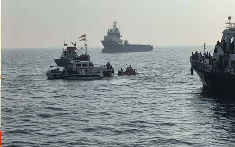 Indian coast guard hits passenger ferry, killing 13