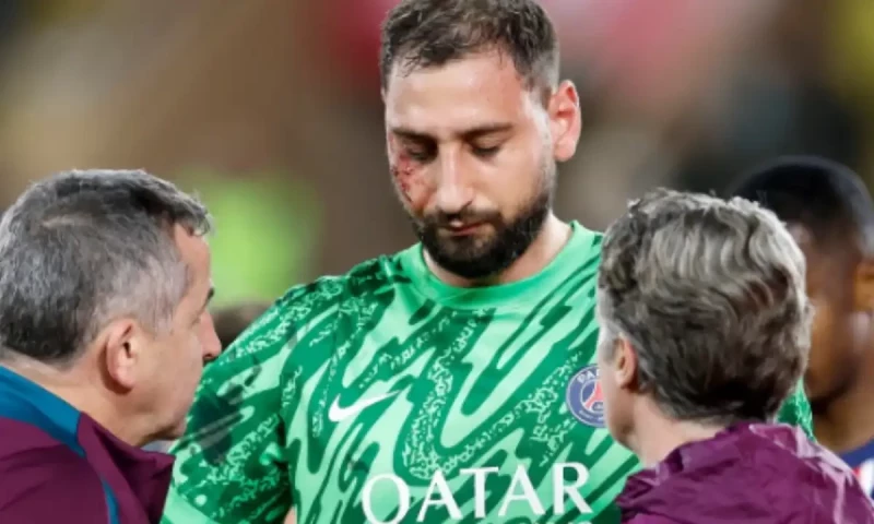 PSG overcomes Monaco in thrilling 4-2 victory despite Gianluigi Donnarumma&rsquo;s facial injury