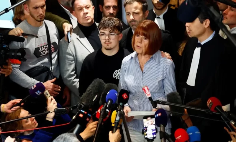 French court hands 20-year jail term to Dominique Pelicot for aggravated rapes of ex-wife Gisele
