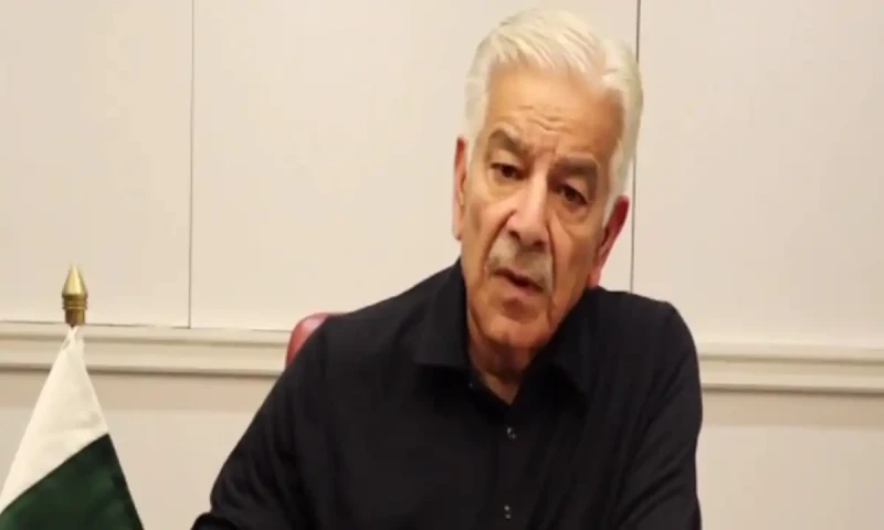 Person responsible for May 9 a product of establishment, says Defence Minister Asif