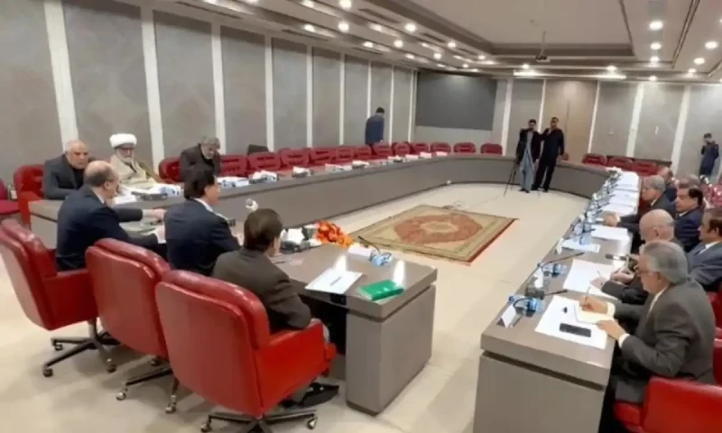 Why did PTI bigwigs skip talks with government in Islamabad?