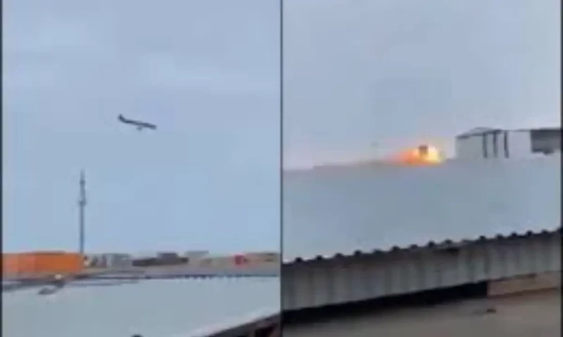 Passenger plane crashes in Kazakhstan with 105 on board