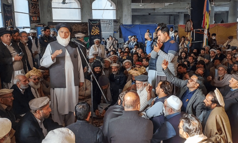 Grand jirga in KP&rsquo;s Kurram concludes after nine hours without final decision