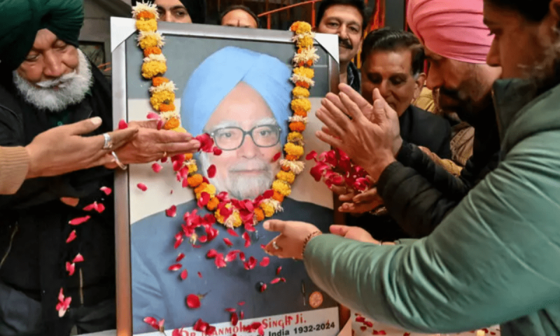 Indian state funeral for former PM Manmohan Singh