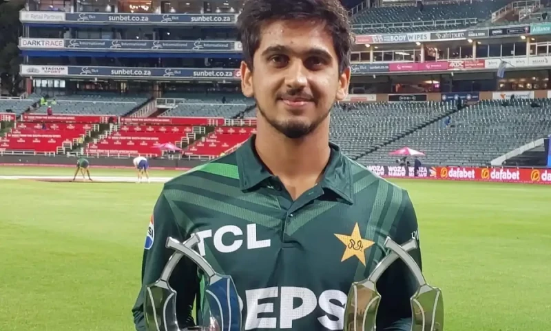 Saim Ayub nominated for ICC Men&rsquo;s Emerging Cricketer of the Year 2024