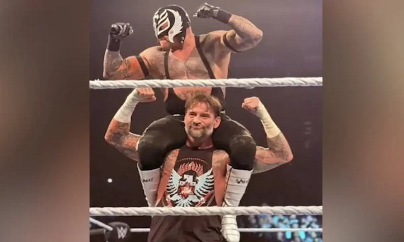 WWE wrestlers CM Punk, Rey Mysterio reunite after over a decade