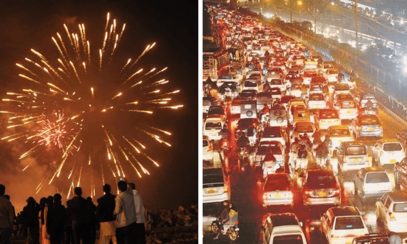 Karachi polic announce traffic plan for New Year&rsquo;s eve