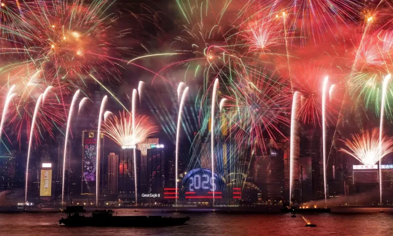 In pictures: New Year&rsquo;s celebrations around the world