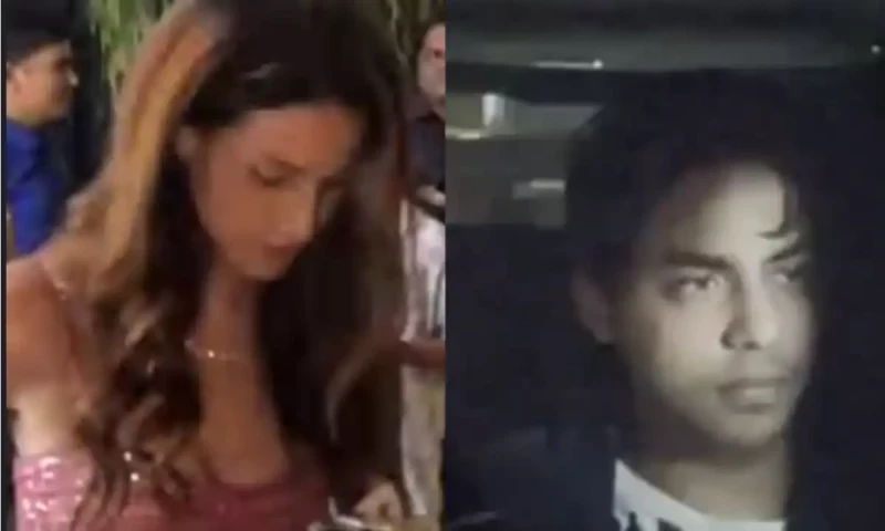 Video of Aryan Khan with his rumored beau goes viral