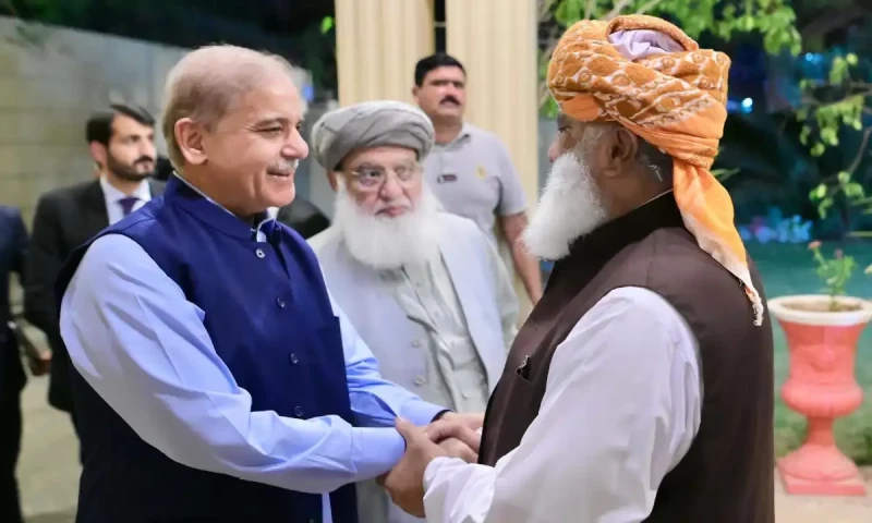PM Shehbaz assures Fazl of support for madressah registration legislation in provinces