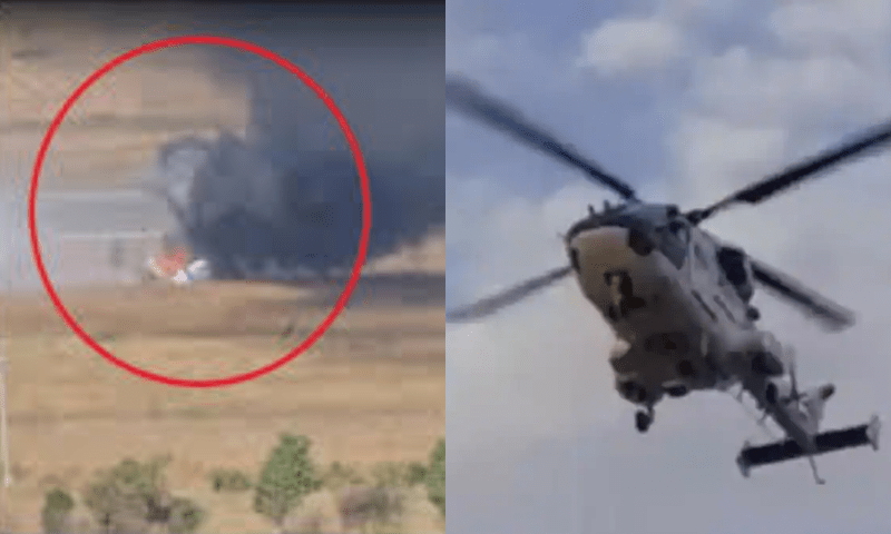 Indian Coast Guard helicopter crashes in Gujarat