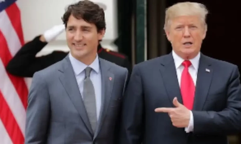 Trump comments on Trudeau&rsquo;s resignation, suggests Canada may want to join the U.S.