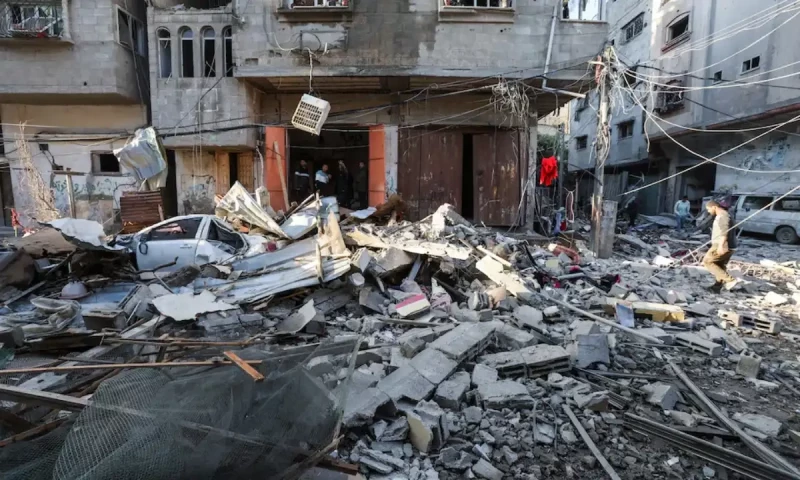 U.S., Arab mediators make some progress in Gaza peace talks, no deal yet, sources say