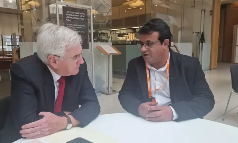 British MP John McDonnell and Dr Nassim Baloch face flak after lobbying for terror groups