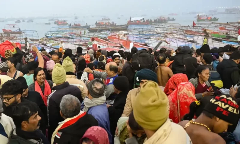 Millions gather for Maha Kumbh Mela in India&rsquo;s Prayagraj