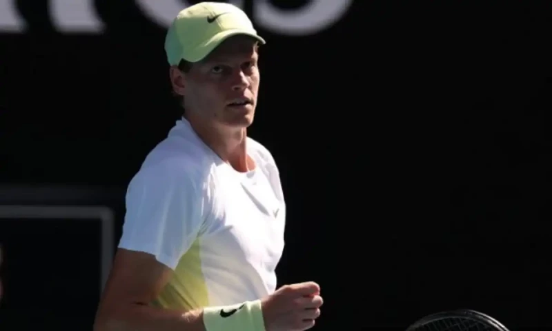 Italy&rsquo;s Jannik Sinner begins Australian Open title defence with win over Nicolas Jarry