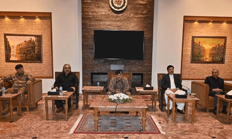 No political issues discussed between COAS and PTI, security sources say