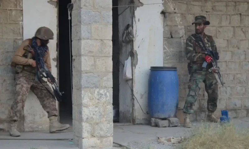 Five terrorists killed in Balochistan&rsquo;s Zhob infiltration attempt: ISPR