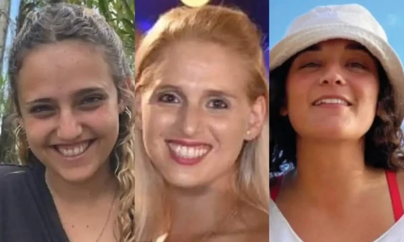 Who are the three Israeli hostages freed by Hamas?