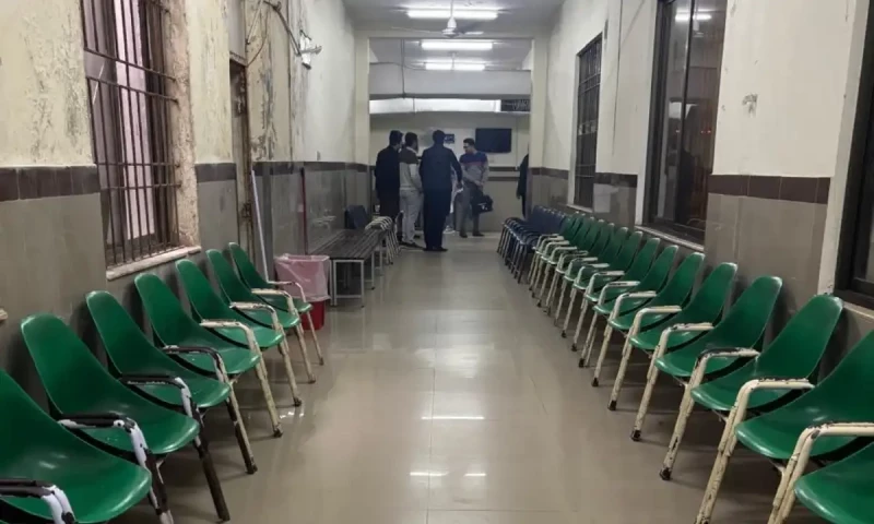 Hospitals deserted due to doctors’ strikes. Photo via author