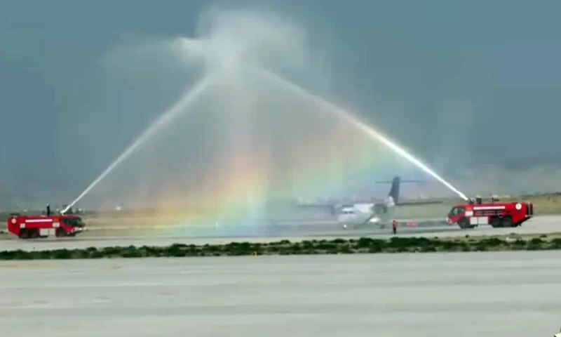 Gwadar International Airport now operational with first commercial flight landing