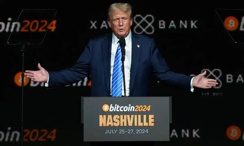 Bitcoin hits record above $109,000 awaiting Trump