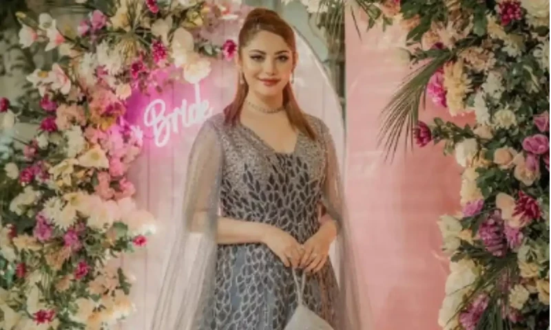 Actress Neelam Muneer shares her bridal shower photos
