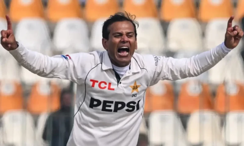 Noman Ali makes history as first Pakistani spinner to achieve Test hat-trick