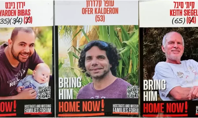 Two Israeli hostages released to Red Cross in Southern Gaza