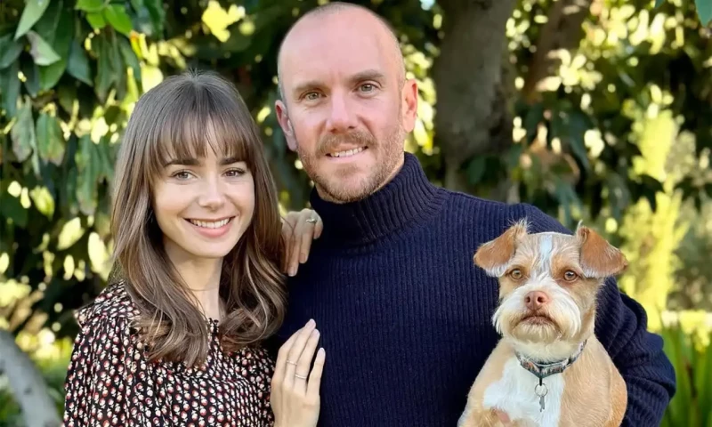 Emily in Paris actress Lily Collins, Charlie McDowell welcome their first child