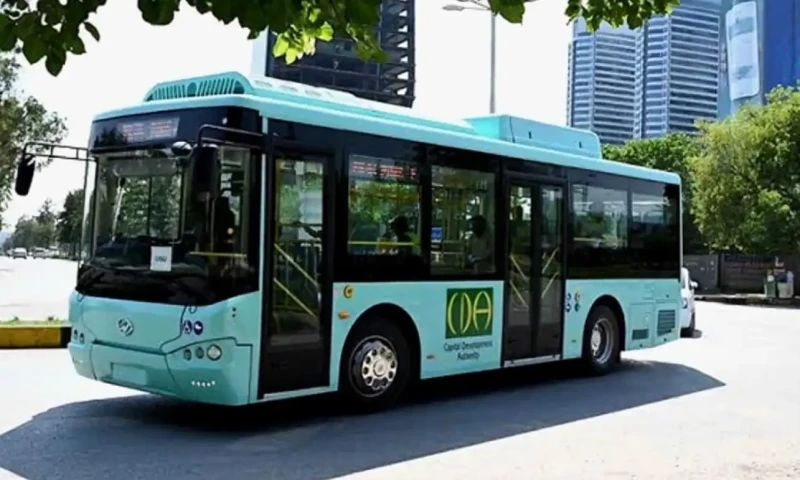 Here are the 13 routes for electric bus service in Islamabad