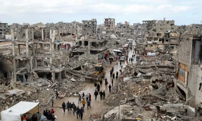 Trump says Israel would hand over Gaza after fighting is over, no US troops needed