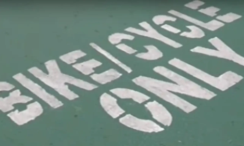 Dedicated lane for bikers opens in Lahore