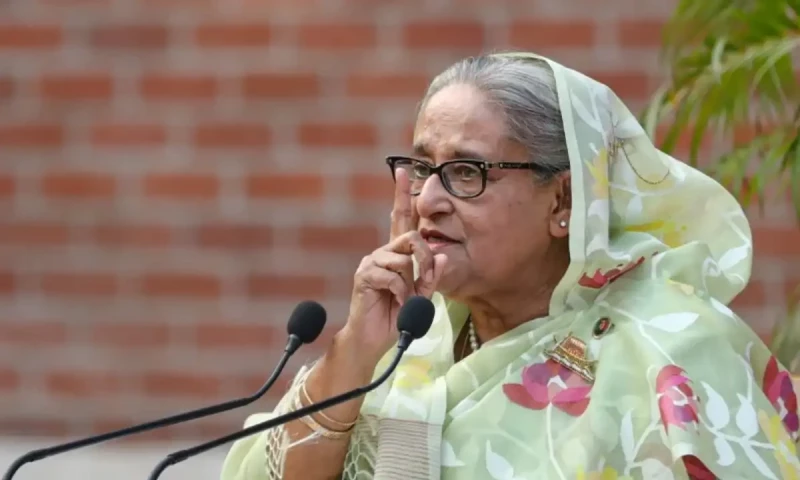 Bangladesh asks India to stop former PM Hasina from making &lsquo;false statements&rsquo;