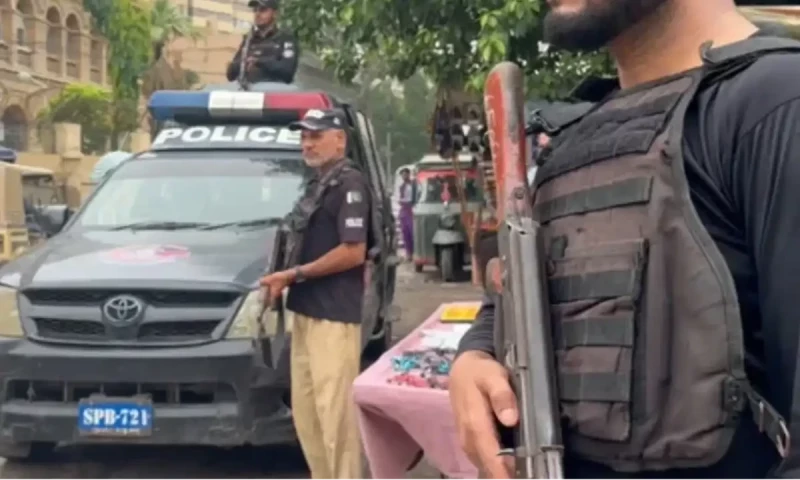 Protest in Karachi over alleged police brutality resulting in Waqas death