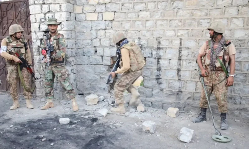 Seven terrorists killed in two separate operations in KP: ISPR