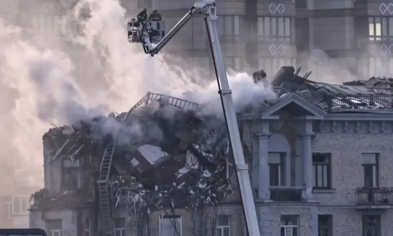 Russia launches drone attacks on Kyiv, Sumy, says Ukrainian officials