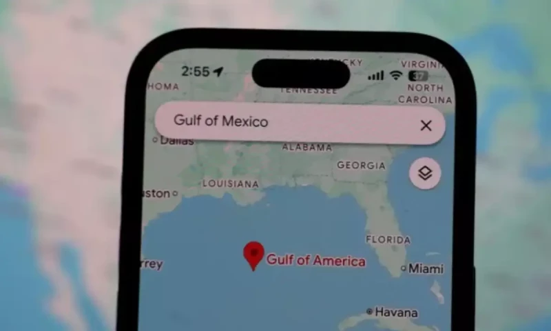 Google changes name of Gulf of Mexico to &lsquo;Gulf of America&rsquo; for US users