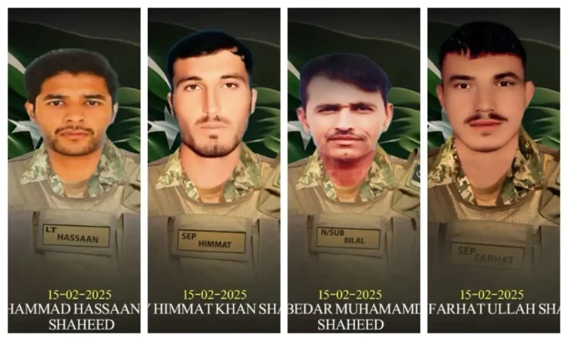 Lieutenant, three soldiers martyred in North Waziristan operation: ISPR