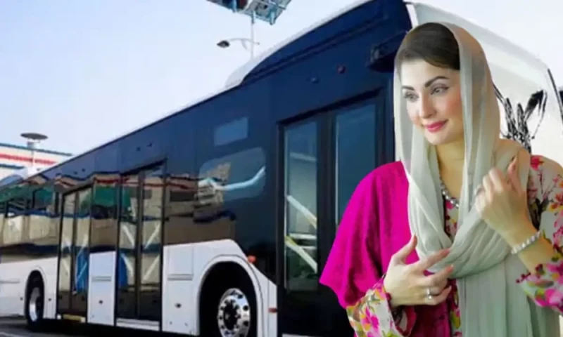 Maryam Nawaz launches electric bus project