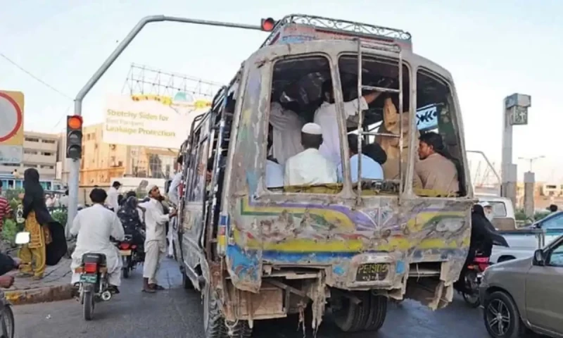 Sindh government launches crackdown on unfit vehicles