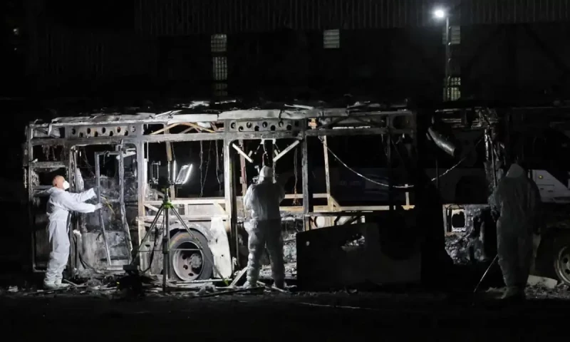 Three buses explode near Tel Aviv
