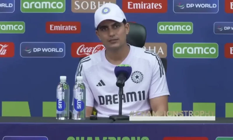 Clash with Pakistan just another game, says India batsman Gill