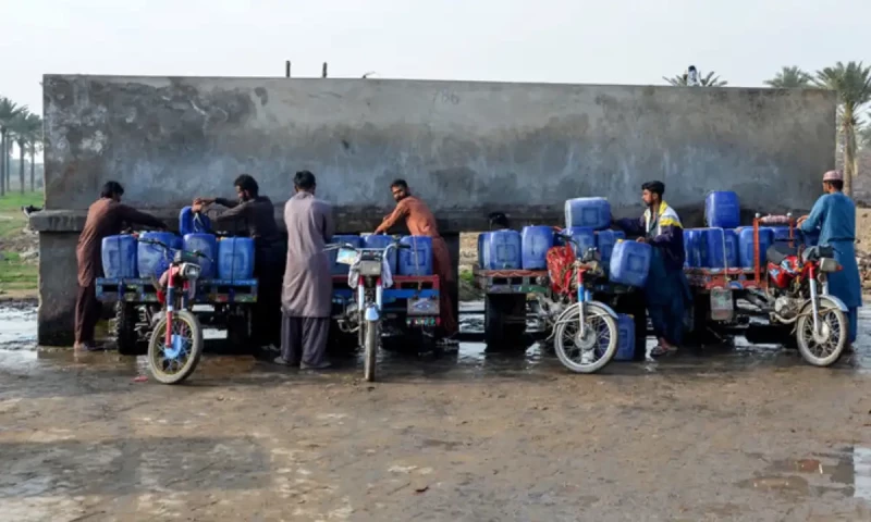 Karachi faces another water shortage due to repair work
