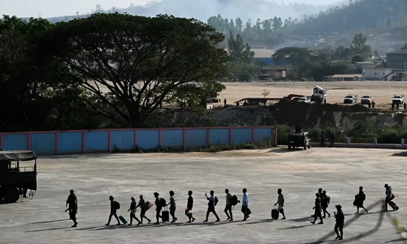Pakistanis among 215 foreigners freed by Thai, Cambodian police in scam centre raid