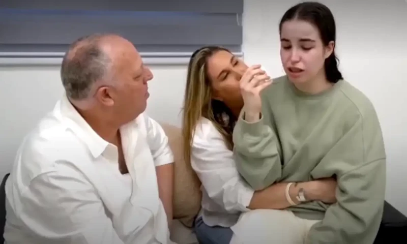 Israeli captive Agam Berger says IDF bombings in Gaza terrified her