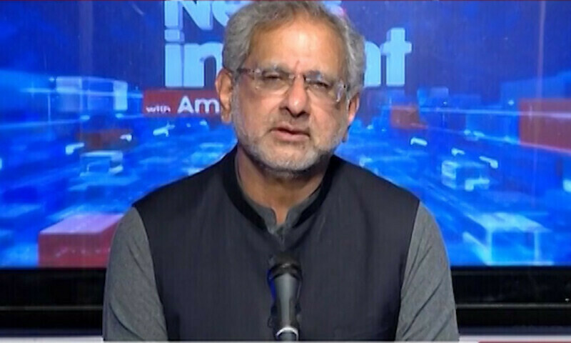 Khaqan Abbasi: Government has turned PTI founder into an angel