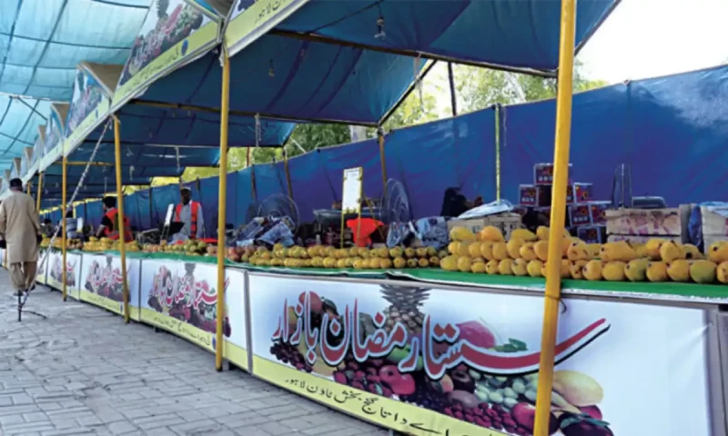 Eight areas where Ramazan bazaar will be set up in Rawalpindi