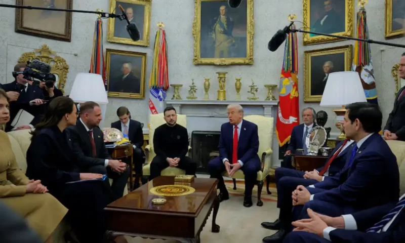 Zelenskiy, Trump clash in Oval Office shouting match